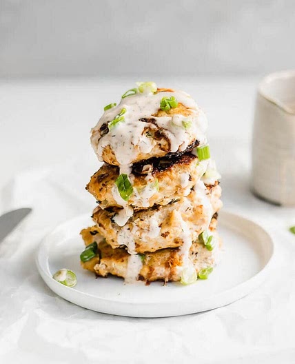 Buffalo Chicken Patties With Southwest Ranch