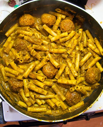 Vegan Green Ziti