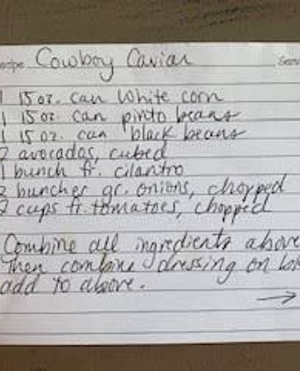 Betsy's Cowboy Caviar
