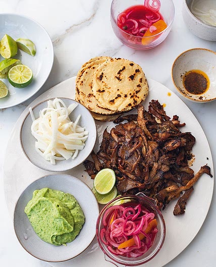 Taco's van oesterzwammen