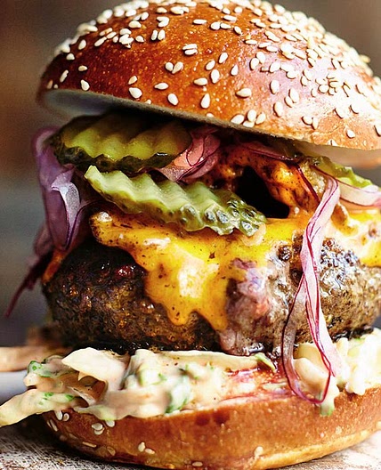 Insanity Burger From 'Jamie Oliver's Comfort Food'