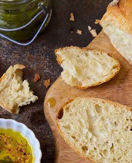 No-Knead Artisan Bread (High Altitude)