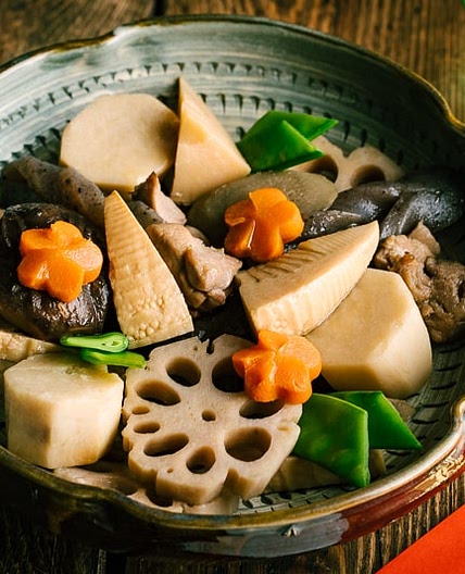 Chikuzenni / Nishime (Simmered Chicken and Vegetables)