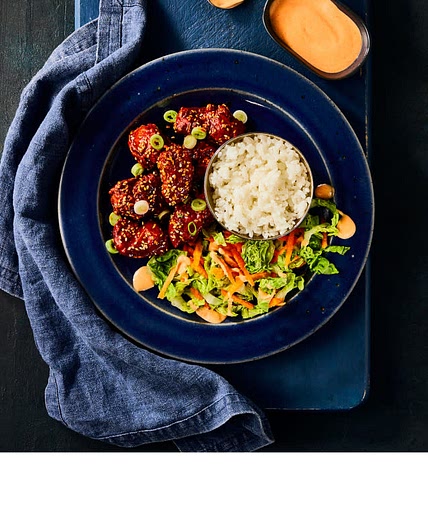 Korean Fried Chicken With Yang-Nyum Sauce