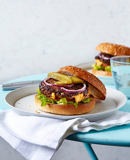 Juicy Lucy burger