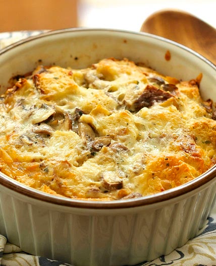 Savoury Bread Pudding
