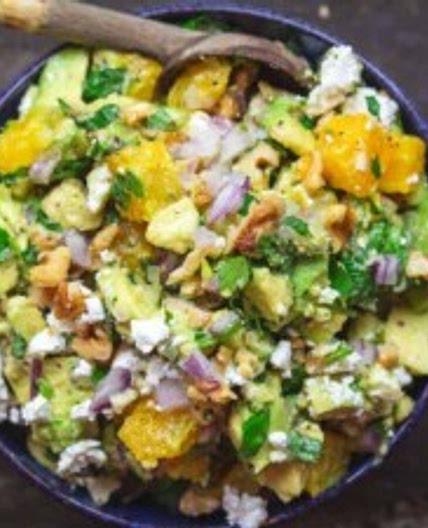 Chunky Citrus Avocado Dip