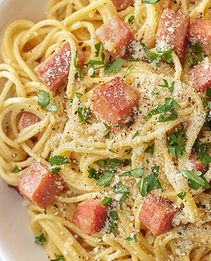 SPAM® Pasta Carbonara