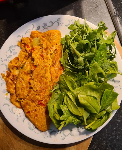 Mixed veg omllette