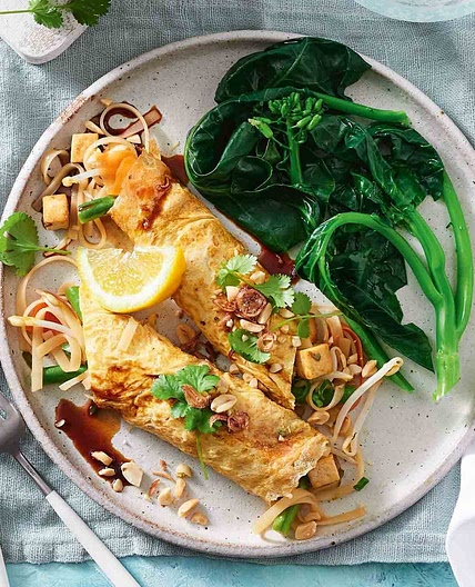 Pad Thai egg rolls recipe