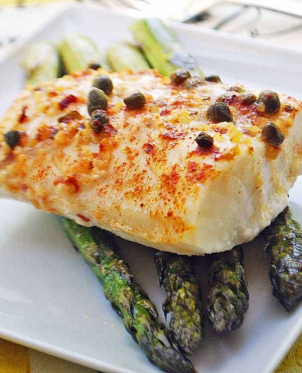 Lemon Butter Baked Cod