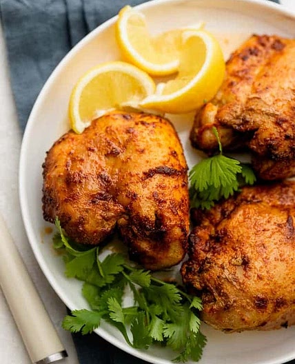 Air Fryer Chicken Thighs