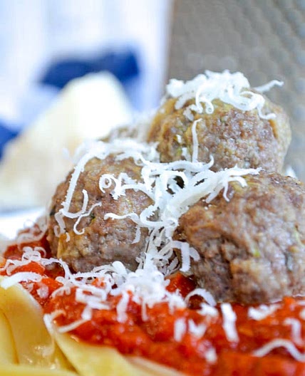 Hidden Veggie Meatballs with Zucchini