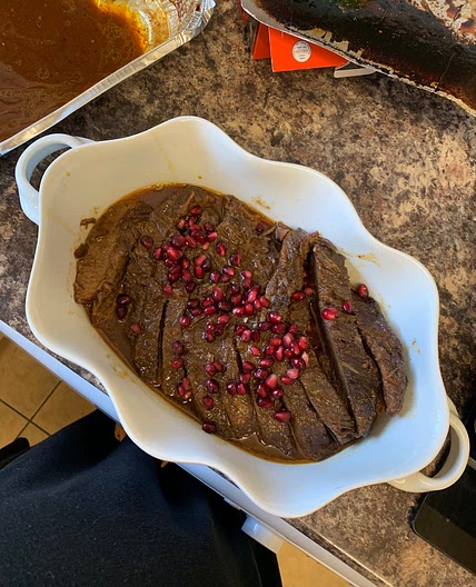 Pomegranate Brisket