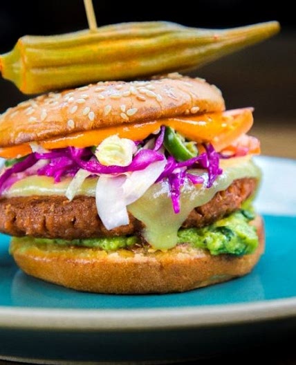Beyond the Border Burger - Beyond Meat