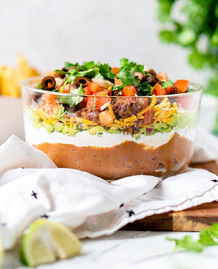 Beyond Beef 7 Layer Dip - Beyond Meat