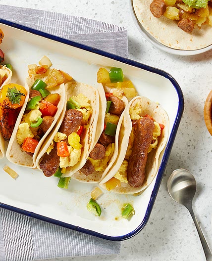 Beyond Breakfast Sausage® Tacos - Beyond Meat
