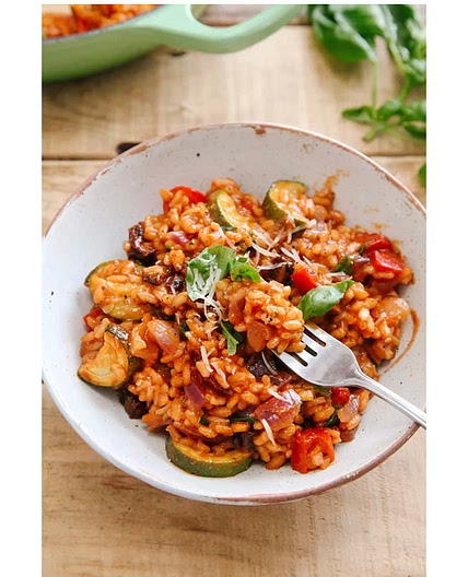 Mediterranean Veg Risotto