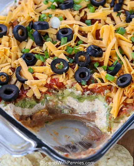 Personal Pan 7 Layer Dip