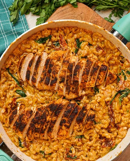 Tuscan Chicken and Pasta