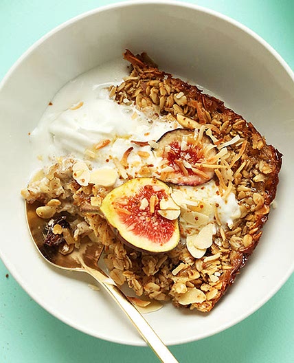 Toasted Coconut Baked Oatmeal