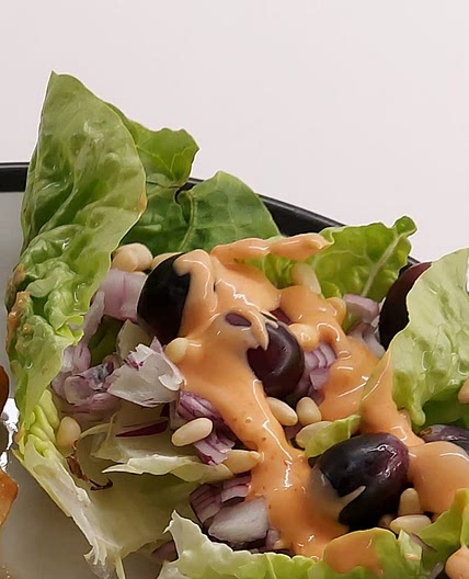 Lettuce and Grape Salad
