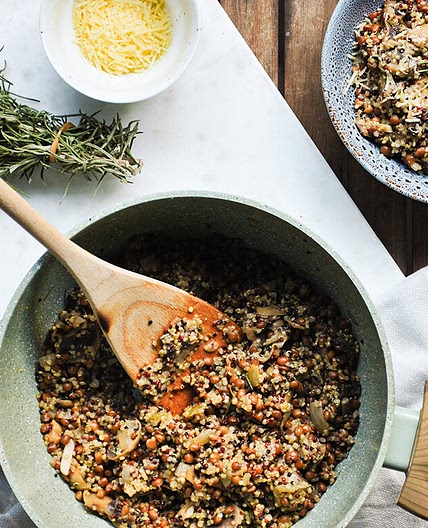 Mushroom Quinotto
