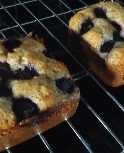 Blueberry Protein Pancake Muffins
