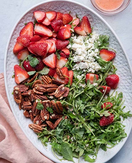 Strawberry Arugula Salad