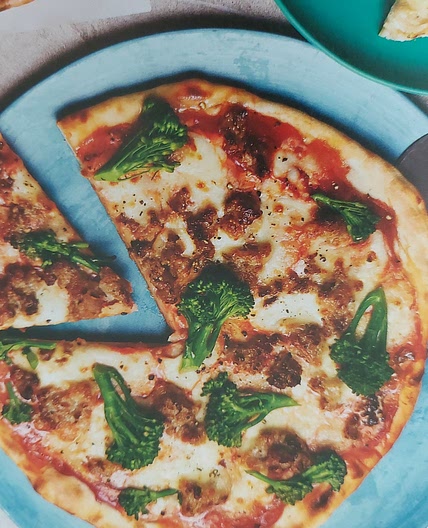 FRYING PAN PIZZA - SPINACH + CHICKEN