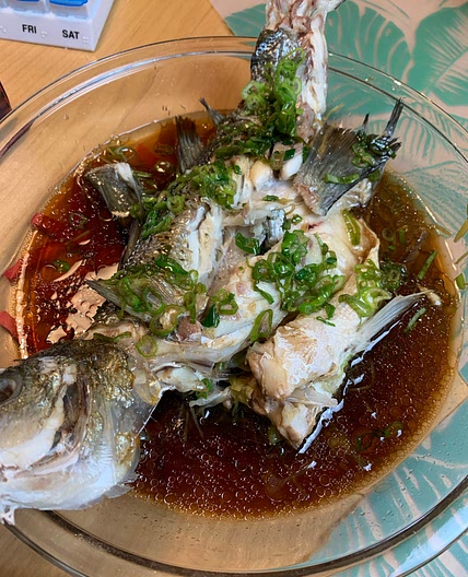 Cantonese Steamed Fish