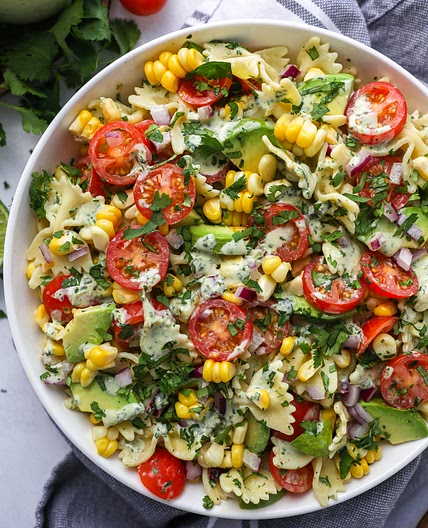 Cilantro Lime Pasta Salad