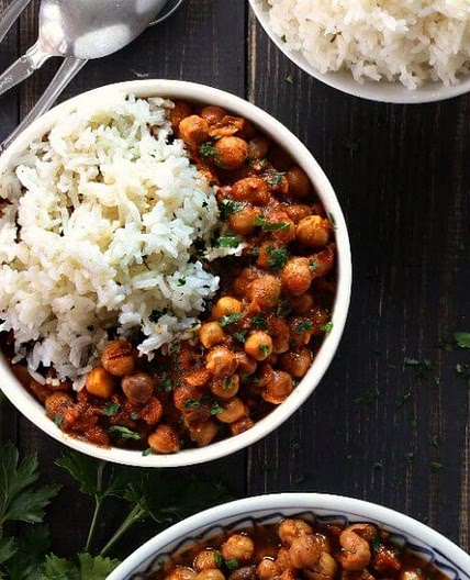 Slow Cooker Chickpea Curry