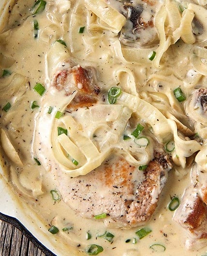 Creamy Smothered Pork Chops