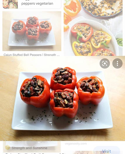 creole stuffed peppers 