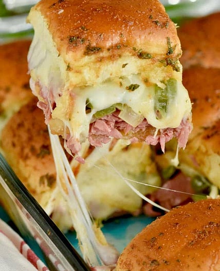 Easy Philly Cheesesteak Sliders Recipe
