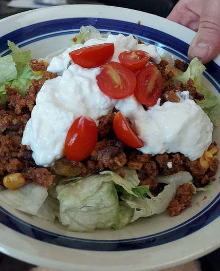 Jennys Summer Mexican salad