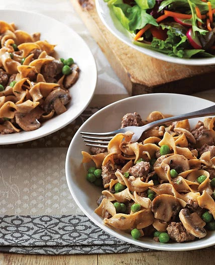 One-Dish Beef Stroganoff