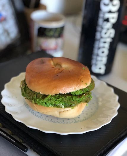 Green Eggs on a Bagel