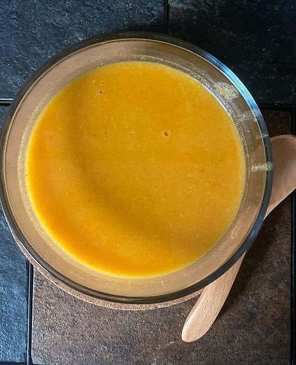 Creamy Carrot Ginger Soup