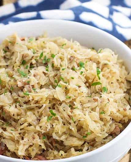 Easy Instant Pot Sauerkraut
