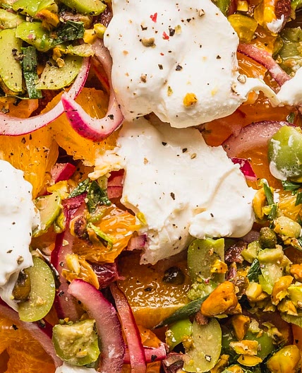 Citrus and Red Onion Salad