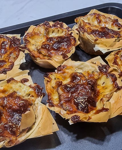 Mel's Filo Pastry Mini Quiches
