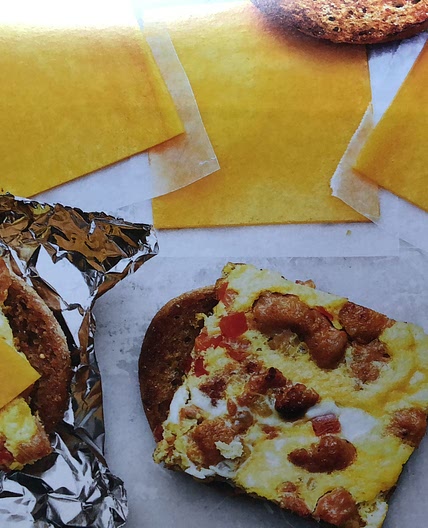 Sausage, Egg, and Cheese Breakfast Sandwiches