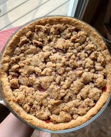 Sarah's Strawberry Rhubarb Pie