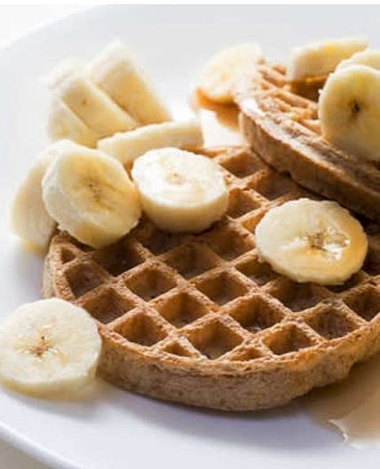 Waffle & peanut butter