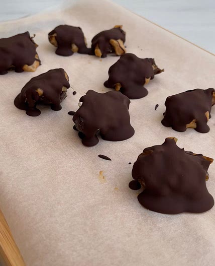 Chocolate covered dates