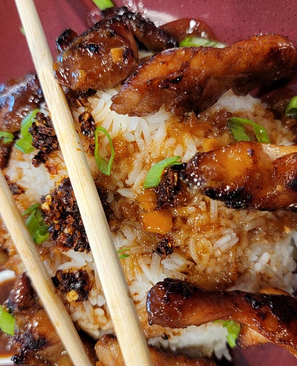 Washington "Style" Chicken Teriyaki... Add Some White Rice