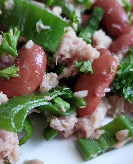 Bean and tuna salad