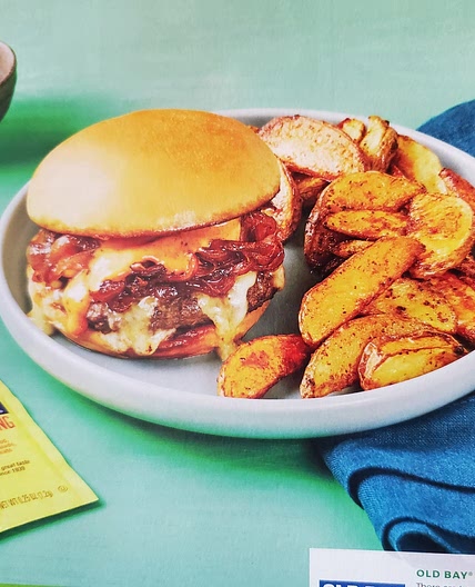 White Cheddar Wonderburgers & Old Bay Fries